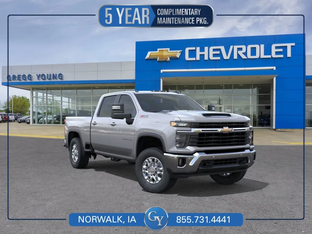 Gray 2026 Chevrolet Silverado 2500 HD LT for sale in Norwalk, IA