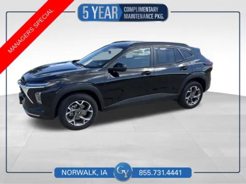 Black 2026 Chevrolet Trax LT for sale in Norwalk, IA