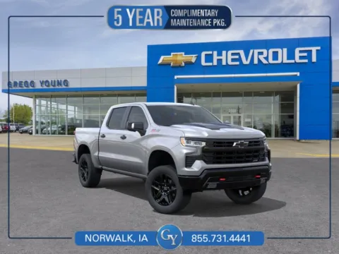 Gray 2026 Chevrolet Silverado 1500 LT Trail Boss for sale in Norwalk, IA