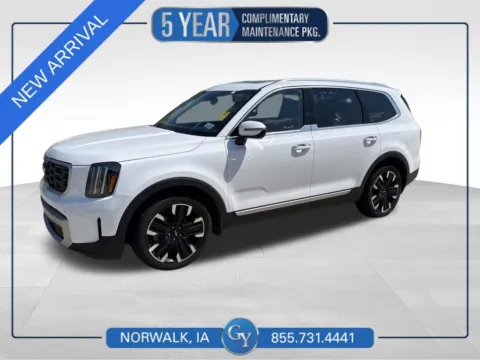 White 2023 Kia Telluride SX X-Line for sale in Norwalk, IA