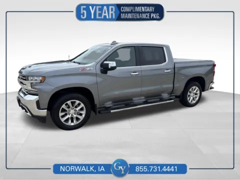 Gray 2021 Chevrolet Silverado 1500 LTZ for sale in Norwalk, IA