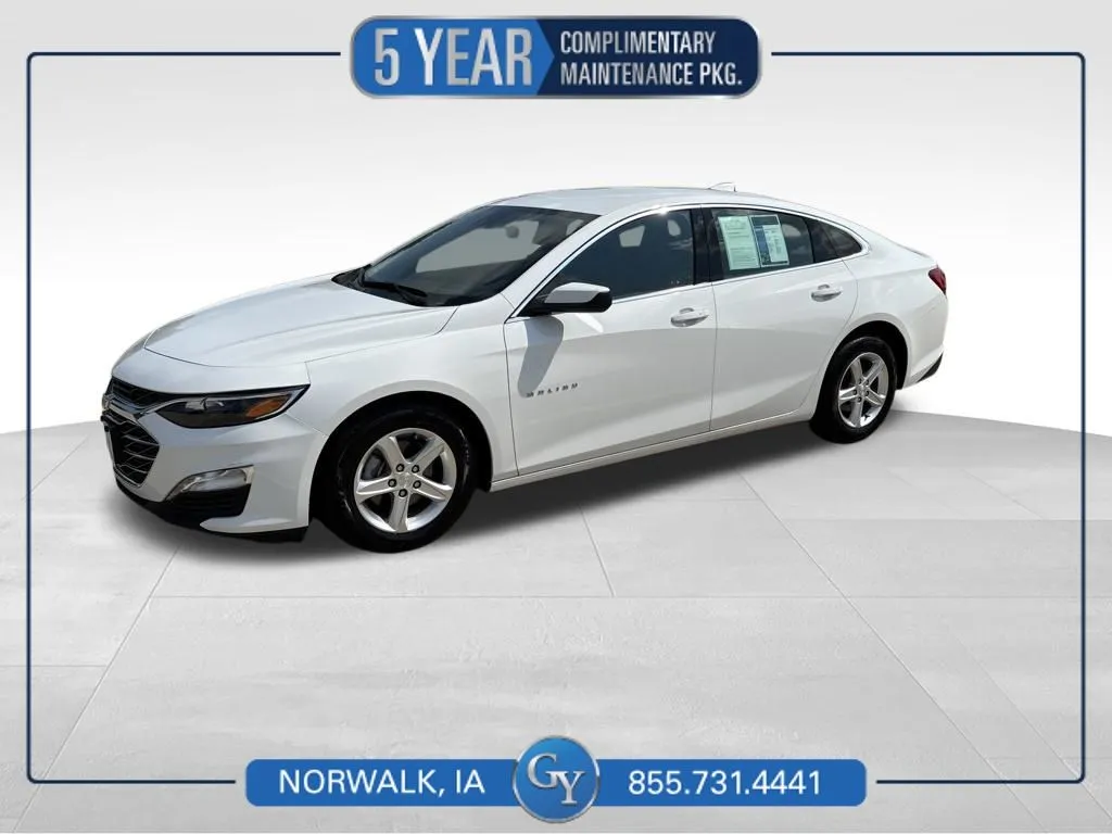 White 2024 Chevrolet Malibu LT for sale in Norwalk, IA