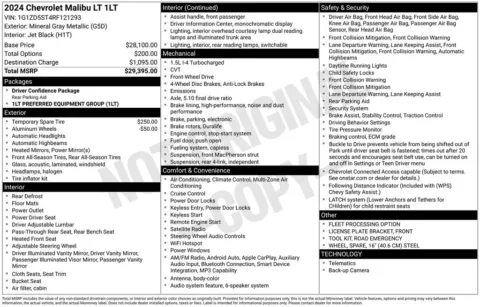 Photos of 2024 Chevrolet Malibu LT for sale in Norwalk, IA at Gregg Young Chevrolet of Norwalk