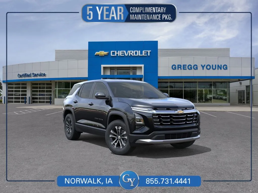 Black 2027 Chevrolet Equinox LT for sale in Norwalk, IA
