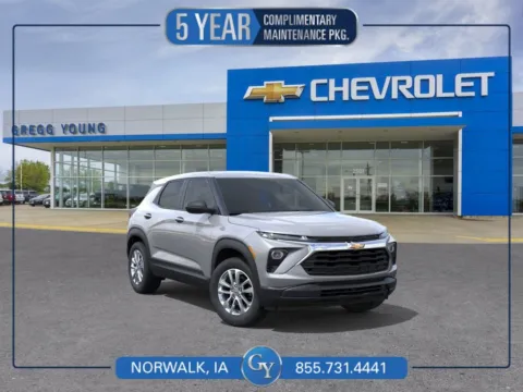 Gray 2026 Chevrolet TrailBlazer LS for sale in Norwalk, IA
