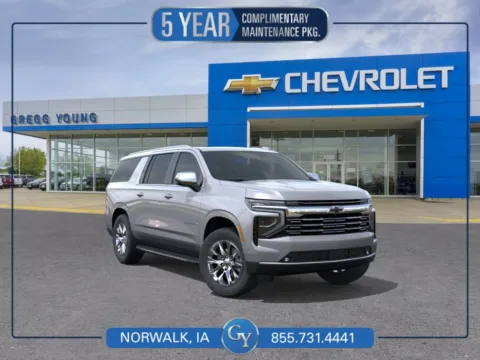 Gray 2026 Chevrolet Suburban Premier for sale in Norwalk, IA