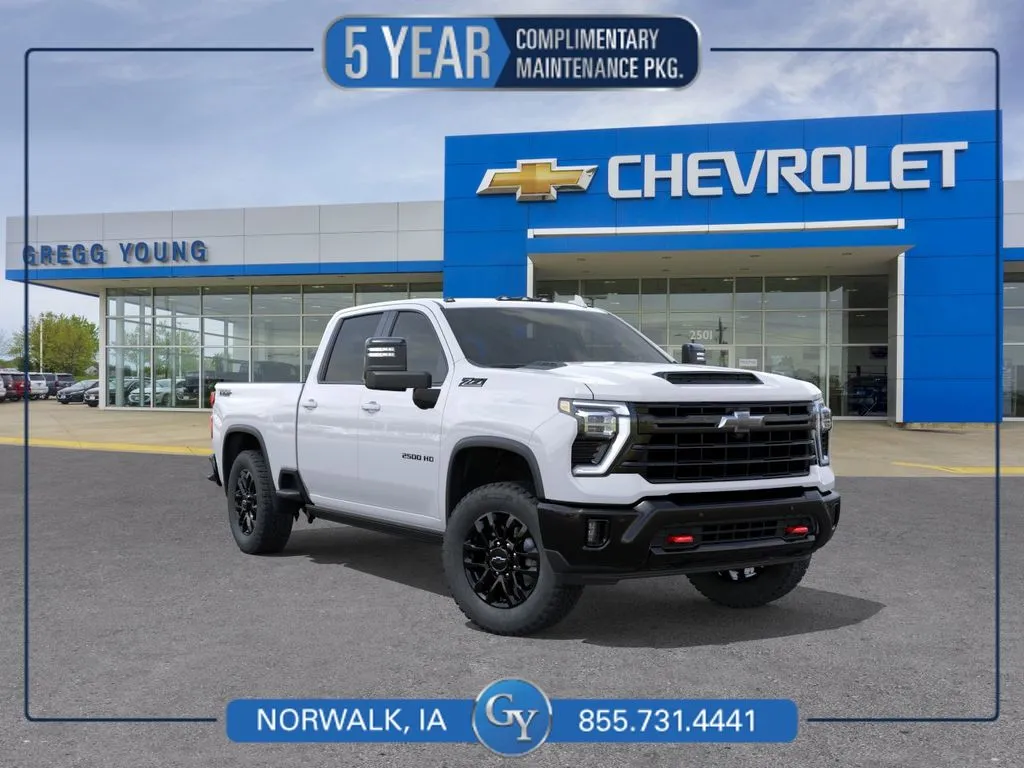 White 2026 Chevrolet Silverado 2500 HD LTZ for sale in Norwalk, IA