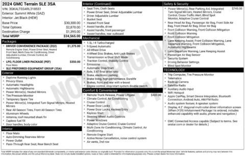 Photos of 2024 GMC Terrain SLE for sale in Norwalk, IA at Gregg Young Chevrolet of Norwalk
