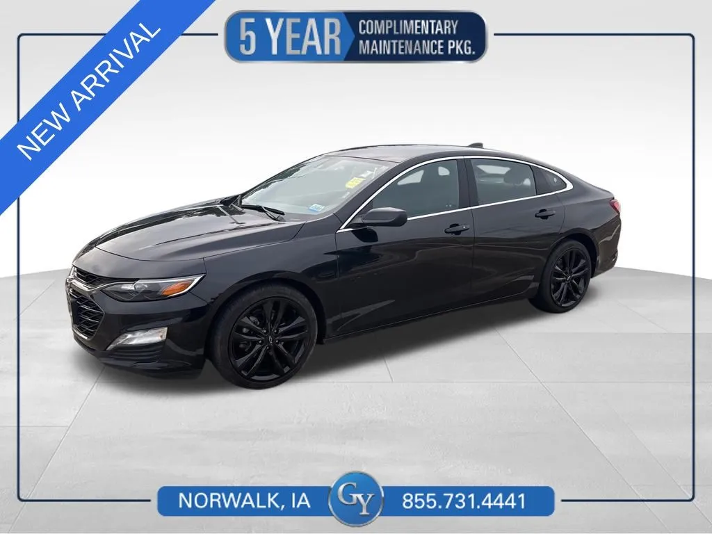 Black 2023 Chevrolet Malibu LT for sale in Norwalk, IA