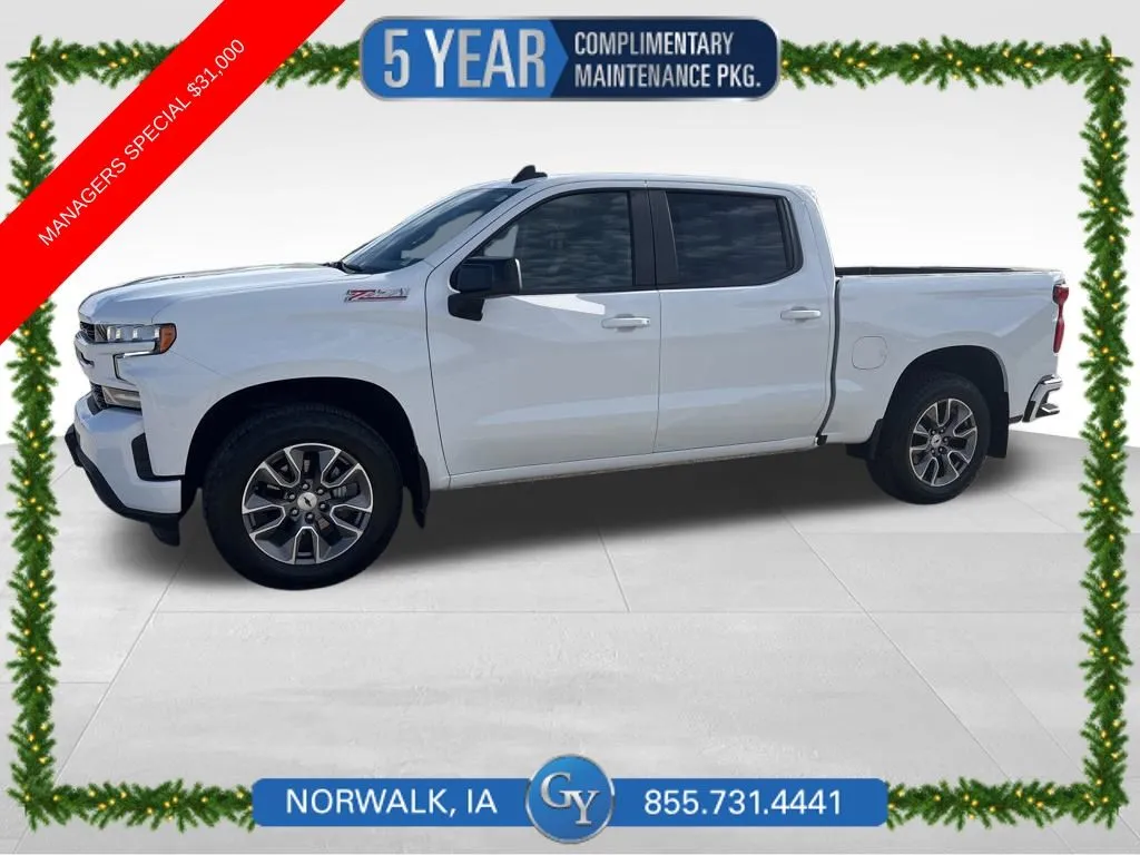 White 2022 Chevrolet Silverado 1500 LTD RST for sale in Norwalk, IA