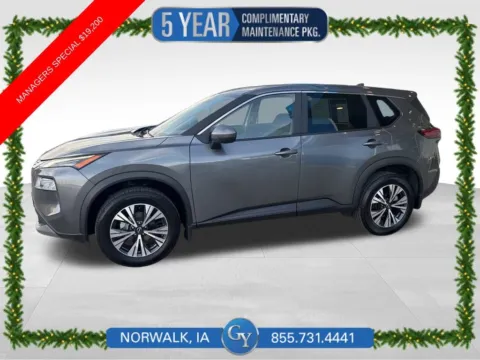Gray 2022 Nissan Rogue SV for sale in Norwalk, IA