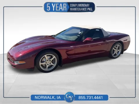 Red 2003 Chevrolet Corvette for sale in Norwalk, IA