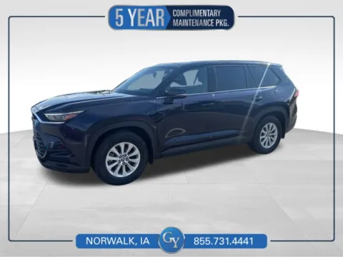 Blue 2024 Toyota Grand Highlander XLE for sale in Norwalk, IA