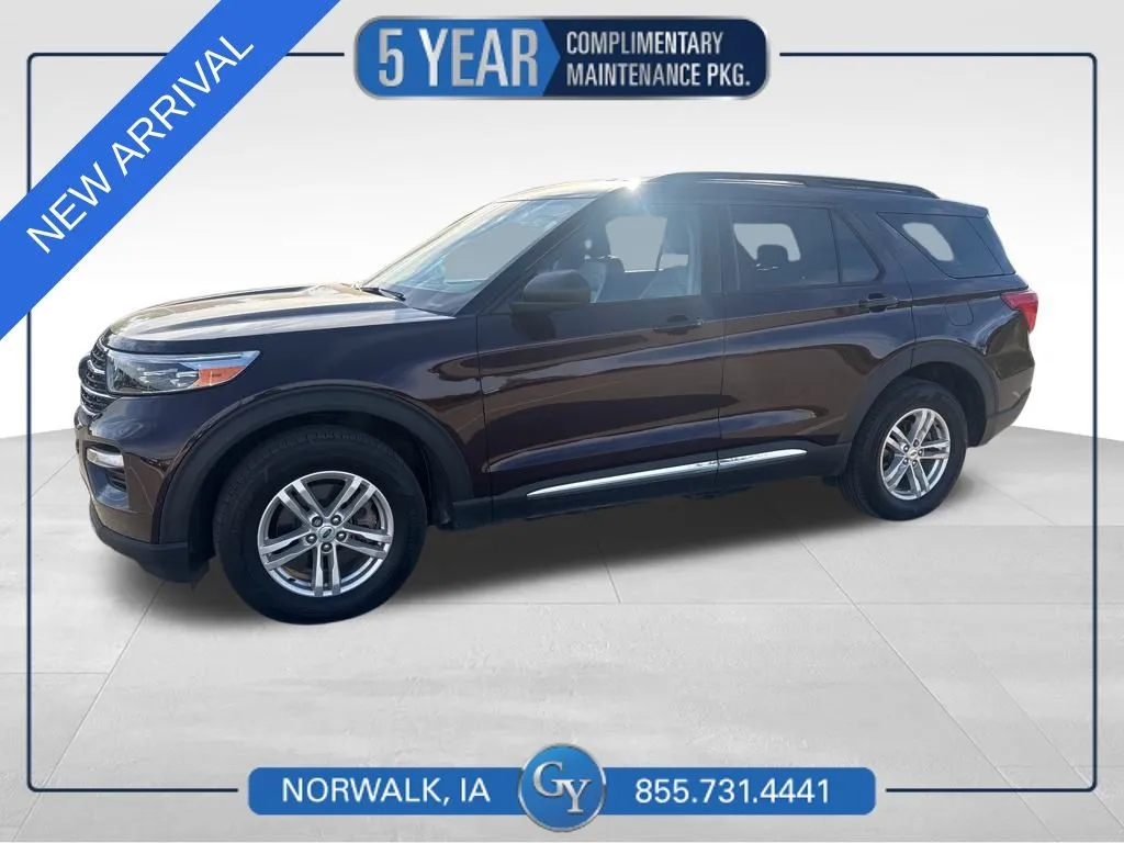 Red 2023 Ford Explorer XLT for sale in Norwalk, IA