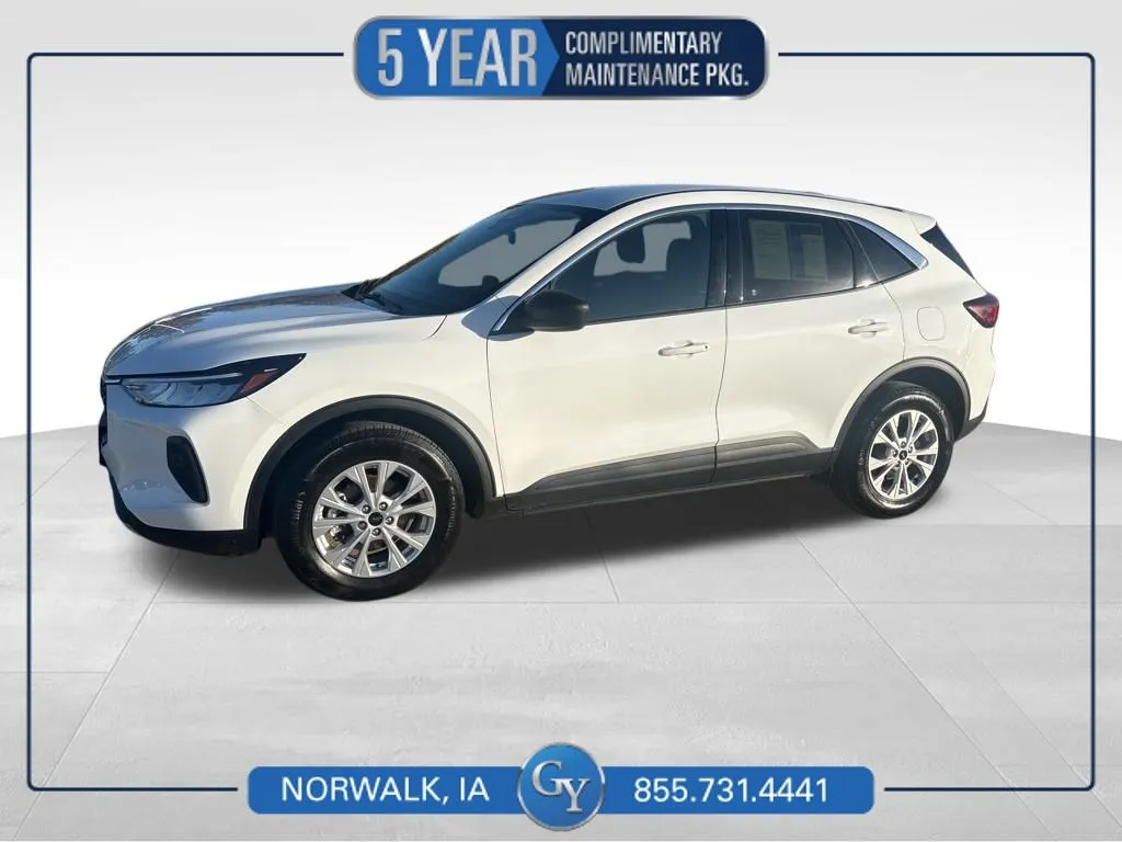 White 2023 Ford Escape Active for sale in Norwalk, IA