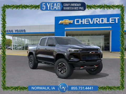 Black 2026 Chevrolet Colorado ZR2 for sale in Norwalk, IA