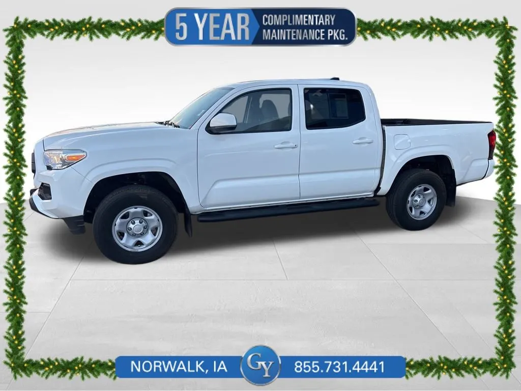 White 2023 Toyota Tacoma SR5 for sale in Norwalk, IA
