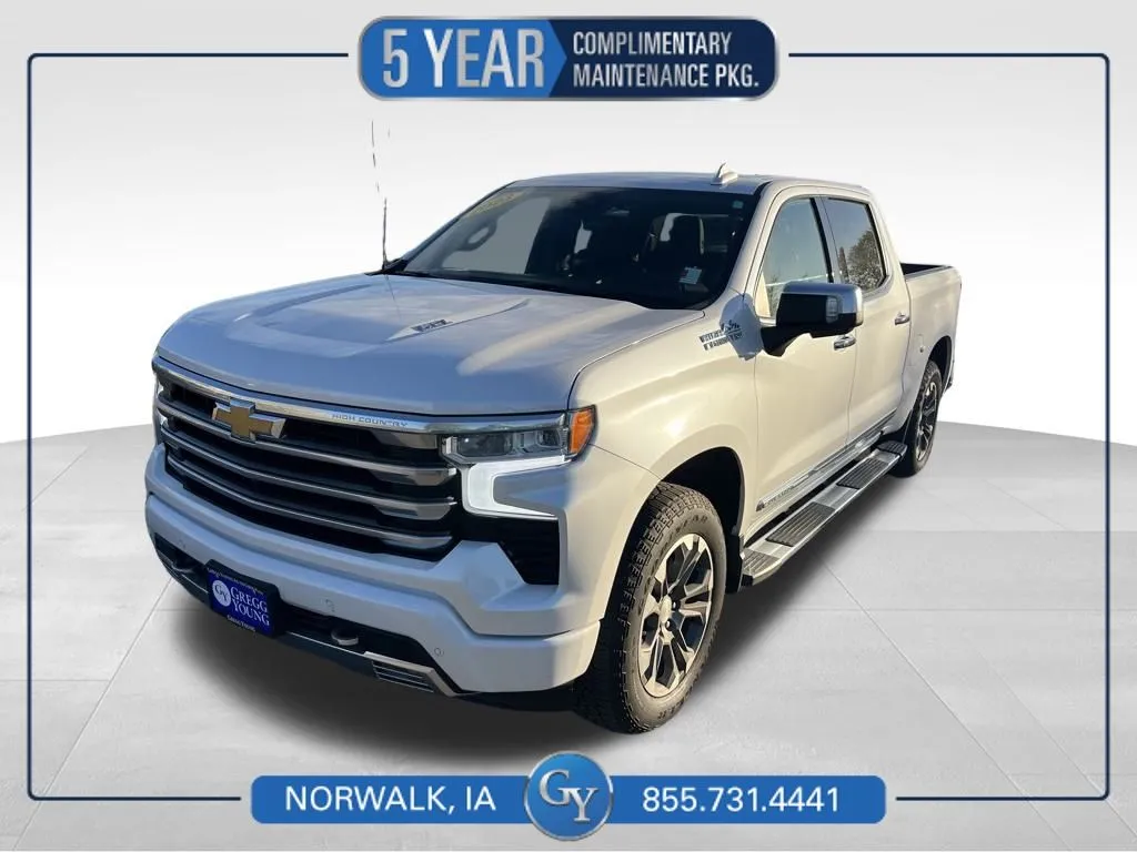 White 2023 Chevrolet Silverado 1500 High Country for sale in Norwalk, IA