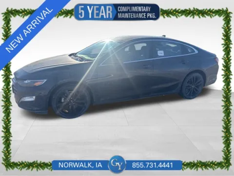 Black 2024 Chevrolet Malibu LT for sale in Norwalk, IA