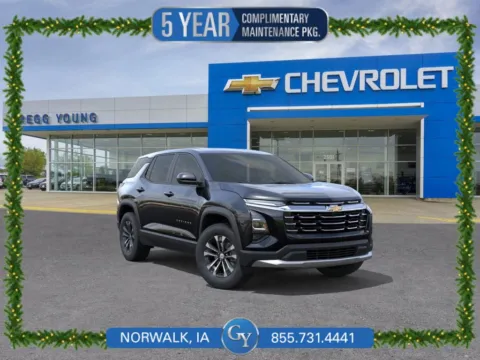 Black 2026 Chevrolet Equinox LT for sale in Norwalk, IA