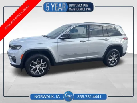 Silver 2024 Jeep Grand Cherokee Limited for sale in Norwalk, IA