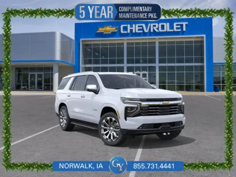 White 2026 Chevrolet Tahoe Premier for sale in Norwalk, IA