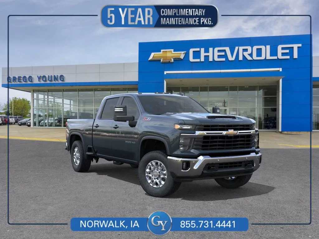 Gray 2026 Chevrolet Silverado 2500HD LT for sale in Norwalk, IA