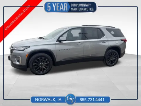 Gray 2023 Chevrolet Traverse RS for sale in Norwalk, IA