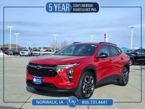 Red 2026 Chevrolet Trax 2RS for sale in Norwalk, IA