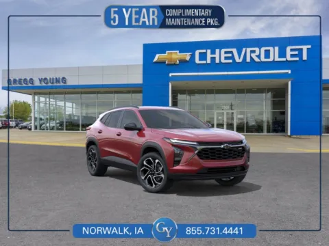 Red 2025 Chevrolet Trax 2RS for sale in Norwalk, IA