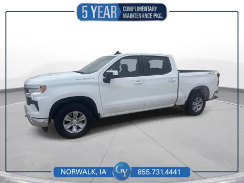White 2023 Chevrolet Silverado 1500 LT for sale in Norwalk, IA