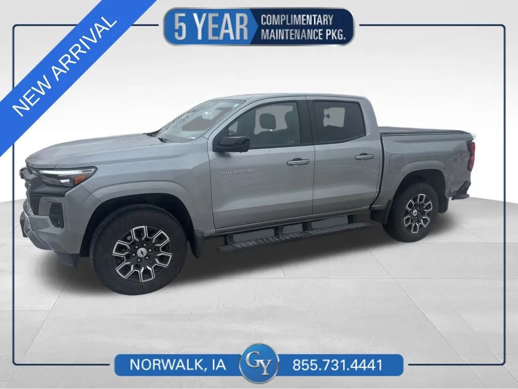 Gray 2023 Chevrolet Colorado Z71 for sale in Norwalk, IA