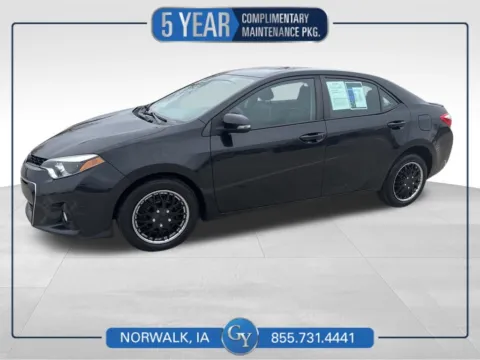 Black 2016 Toyota Corolla L for sale in Norwalk, IA