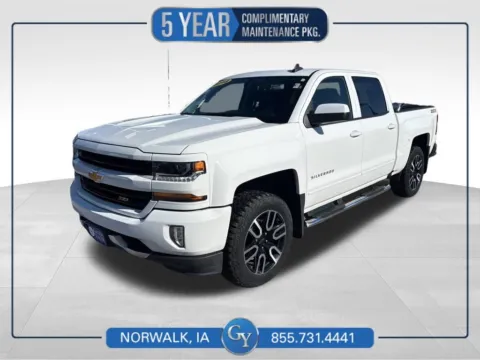 White 2018 Chevrolet Silverado 1500 LT for sale in Norwalk, IA