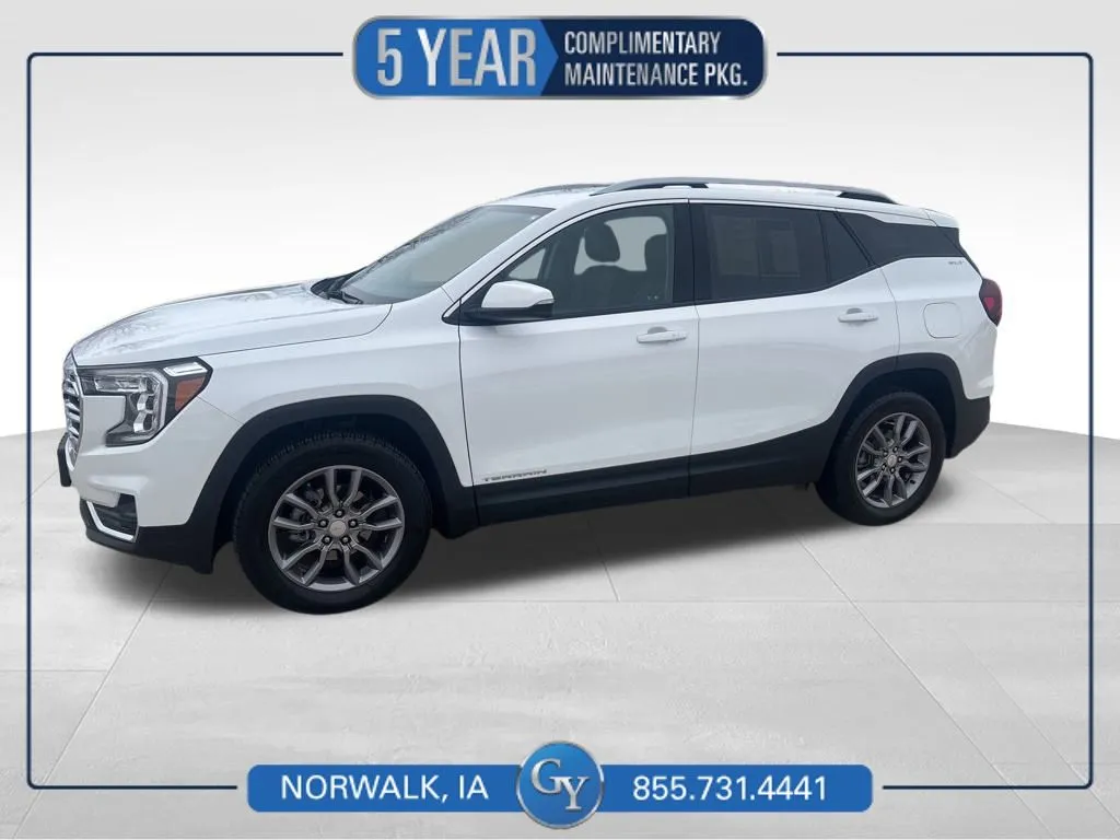 Blue 2024 GMC Terrain SLT for sale in Norwalk, IA