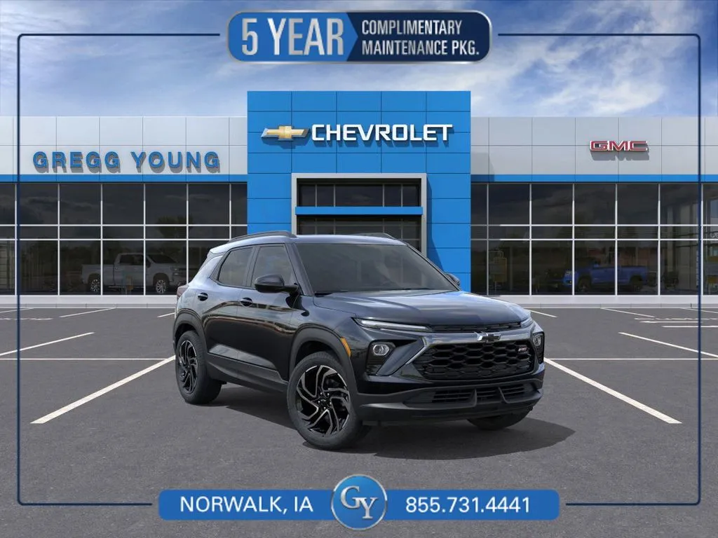 Black 2026 Chevrolet TrailBlazer RS for sale in Norwalk, IA