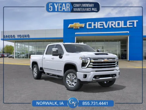 White 2026 CHEVROLET SILVERADO K2500 High Country for sale in Norwalk, IA
