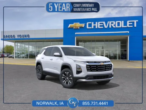 White 2026 CHEVROLET EQUINOX LT for sale in Norwalk, IA