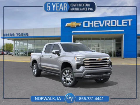 Gray 2026 Chevrolet Silverado 1500 High Country for sale in Norwalk, IA