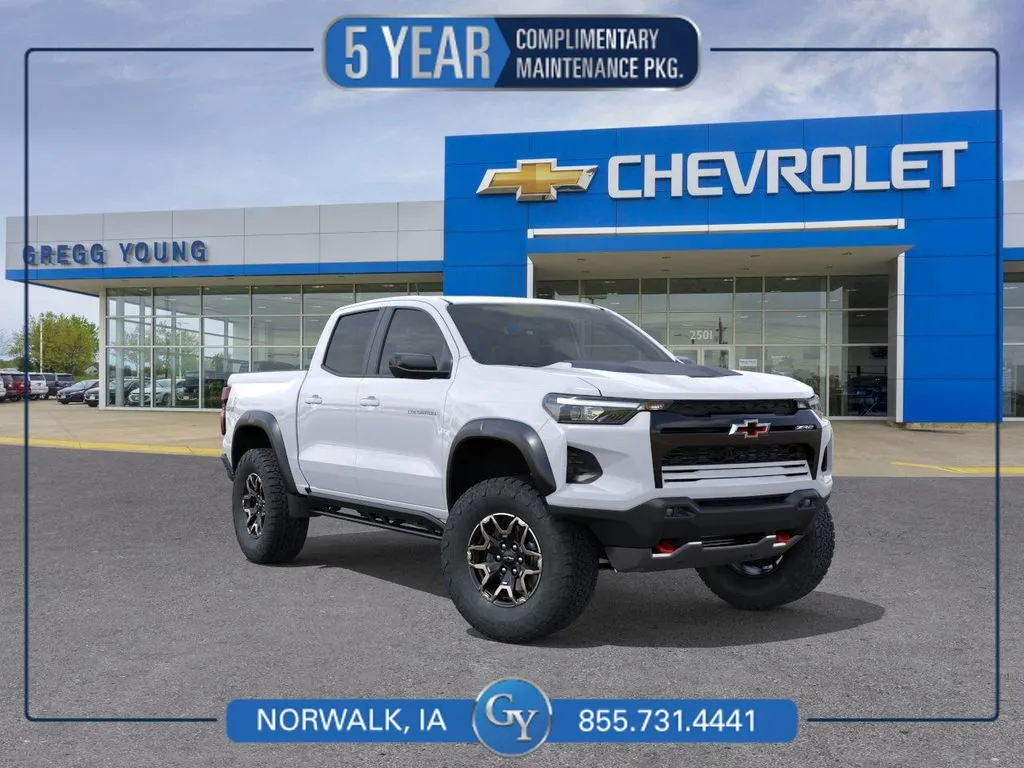 White 2026 Chevrolet Colorado ZR2 for sale in Norwalk, IA