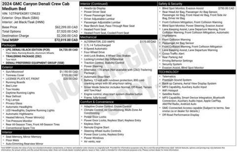 Photos of 2024 GMC Canyon Denali for sale in Norwalk, IA at Gregg Young Chevrolet of Norwalk