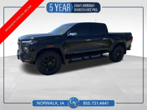 Black 2024 GMC Canyon Denali for sale in Norwalk, IA