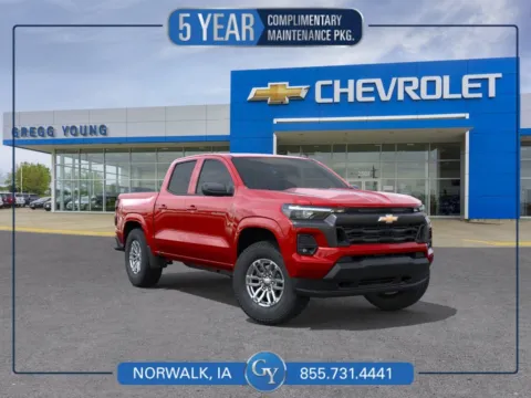 Red 2026 Chevrolet Colorado LT for sale in Norwalk, IA