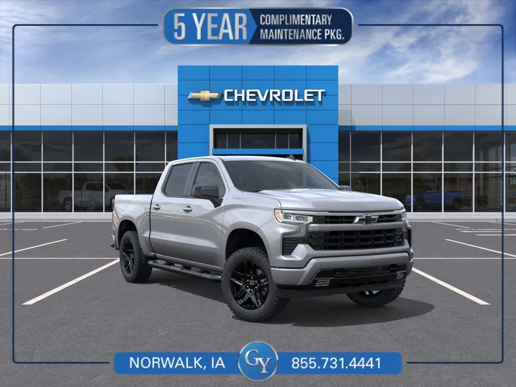 Gray 2026 Chevrolet Silverado 1500 RST for sale in Norwalk, IA