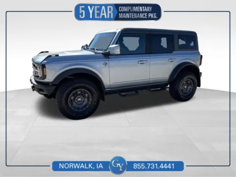 Silver 2024 Ford Bronco Outer Banks for sale in Norwalk, IA