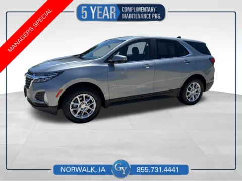 Gray 2023 Chevrolet Equinox LT for sale in Norwalk, IA