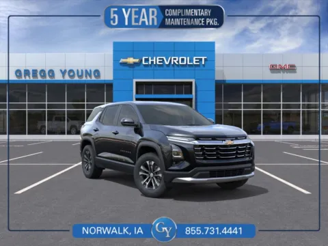 Black 2026 Chevrolet Equinox LT for sale in Norwalk, IA