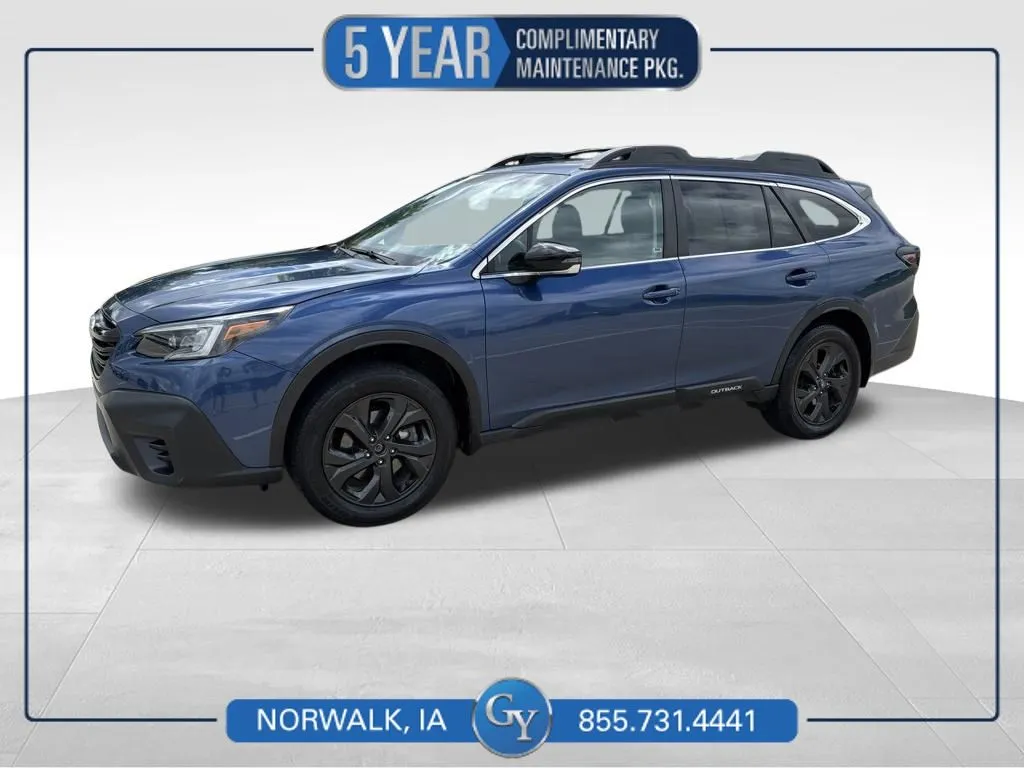 Blue 2021 Subaru Outback Onyx Edition XT for sale in Norwalk, IA