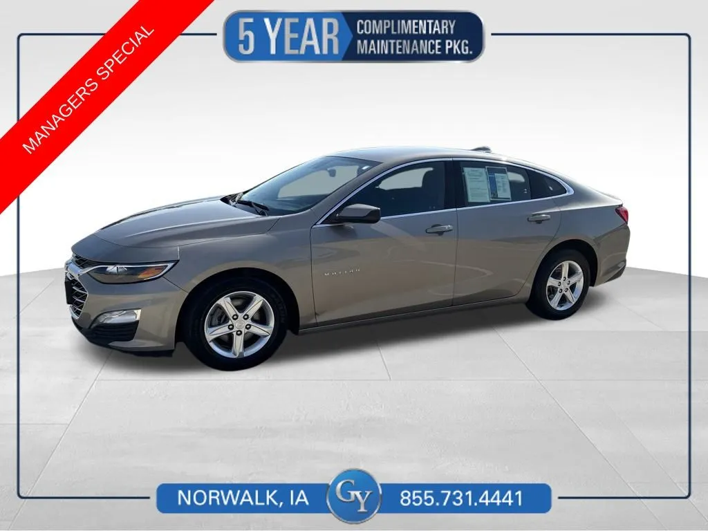 Gray 2024 Chevrolet Malibu LT for sale in Norwalk, IA