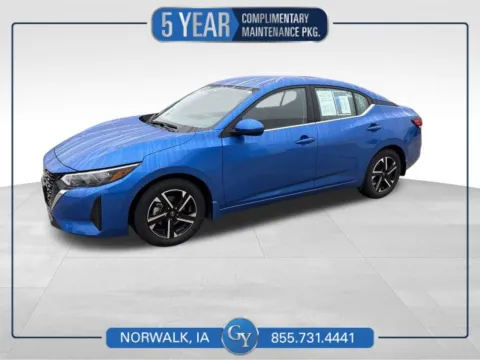 Blue 2025 Nissan Sentra SV for sale in Norwalk, IA